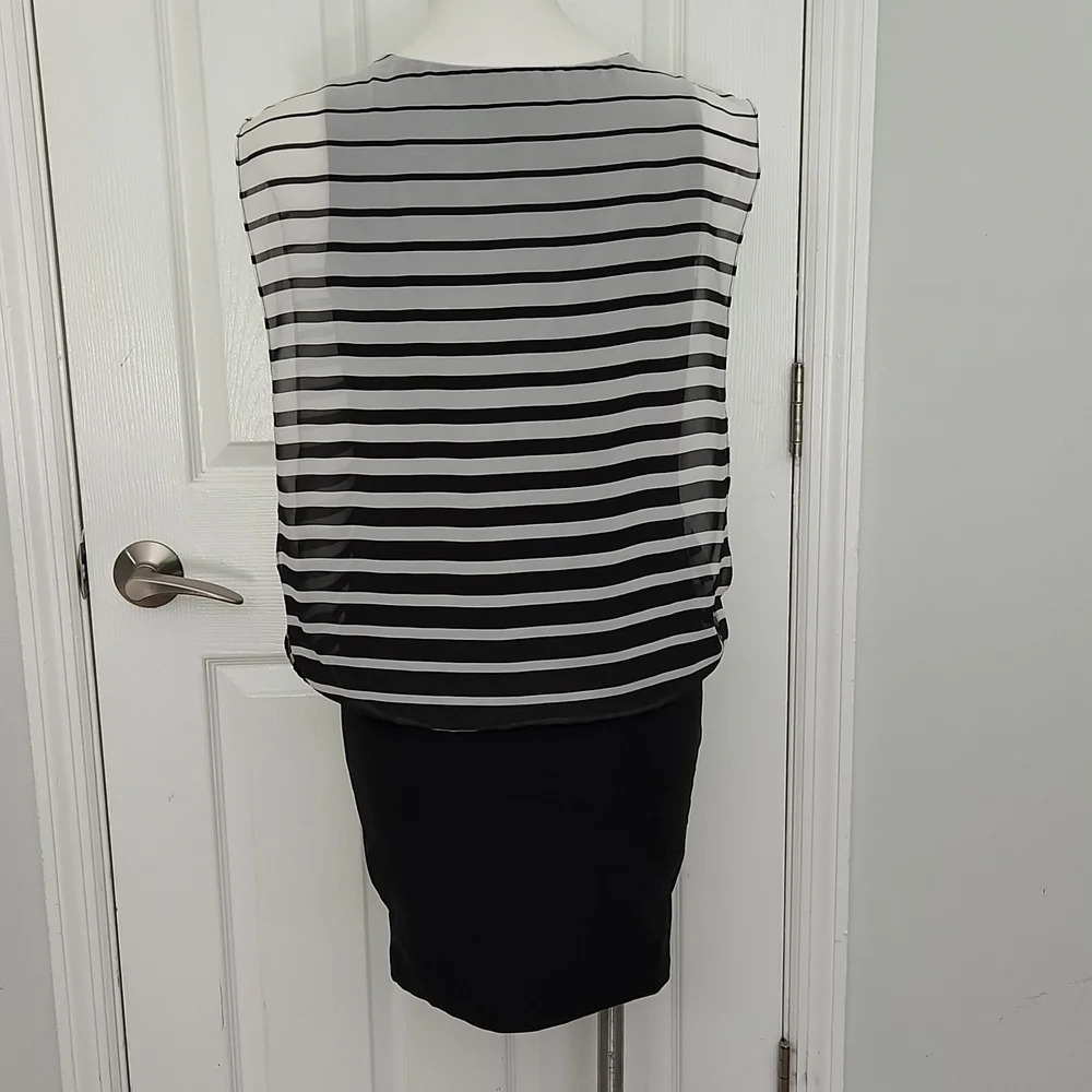 BCX Black & White Mini Dress - Picture 9 of 13